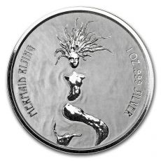 Mince 2018 Fiji 1 oz  - mořská panna stoupající