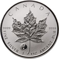 Mince Maple Leaf Yin Yang Privy 2016 1 oz