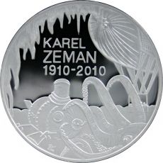 Mince 200 Kč 2010 - Karel Zeman, PROOF