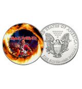 Stříbrná mince Iron Maiden 1 Oz USA