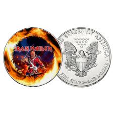 Stříbrná mince Iron Maiden 1 Oz USA