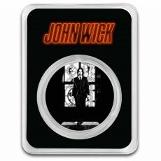 Stříbrná mince John Wick Baba Yaga 1 Oz USA TEP