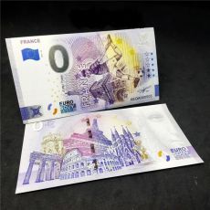 2022 0 Euro fotbalové bankovky Francie