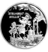 2024 1oz Fiji Steamboat Willie