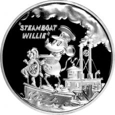 2024 1oz Fiji Steamboat Willie