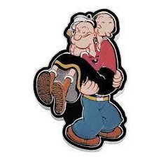 2024 1oz Samoa Popeye & Olive Oyl Shape Stříbro