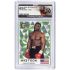 2023 3 gramy Legendární série Cookových ostrovů – stříbrná fóliová mincovní karta Mike Tyson Green Colorway 999 (NGC Prooflike 10)