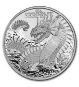 Mythical Creatures: Mořský had BU 2024 Niue 1 oz