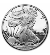 American Silver Eagle Orel (náhodný rok, s krabicí a COA) 1 oz Proof