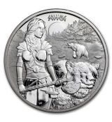 2024 Germania Valkyries: Solveig 1 oz Silver