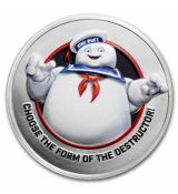 2024 Niue 2 oz Stříbro $ 5 Ghostbusters: Stay Puft