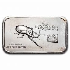 1 oz Stříbro  Art Bar – koloniální mincovna (náhodný motiv)