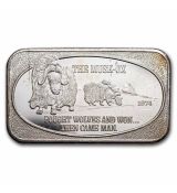 1 oz Stříbro Art Bar – US Silver Corporation (náhodný motiv)