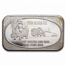 1 oz Stříbro Art Bar – US Silver Corporation (náhodný motiv)