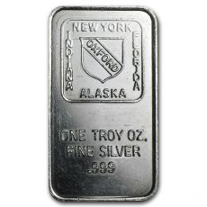 1 oz Silver Bar – Oxford Mint (náhodný motiv)