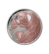 1 oz The Gryphon Heralding Beasts 2024 PROOF zlacené