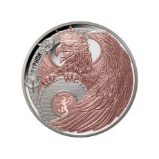 1 oz The Gryphon Heralding Beasts 2024 PROOF zlacené