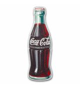 Coca-Cola® Vintage 1 oz stříbrná barevná láhev s cínem a COA