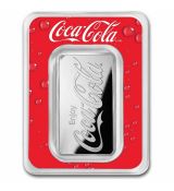 Coca-Cola® 1 oz Silver slitek (v TEP)