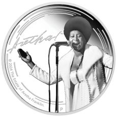 Aretha Franklin 1 oz Stříbro