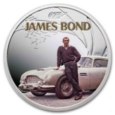 James Bond Sean Connery & Aston Martin 2024 Tuvalu